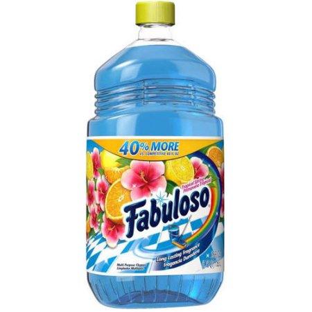 Fabuloso - Multi-Purpose Cleaner, Tropical Spring Scent, 56 Fluid Ounce - Case of 6