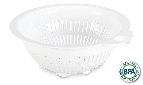 Sterilite 0765 - Colander, Assorted Colors - Case of 12