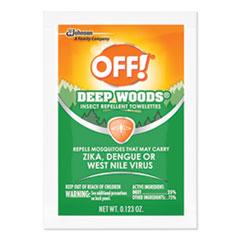 Insect Repellent Off! Deep Woods Towelettes - 12 Pack - Case of 12