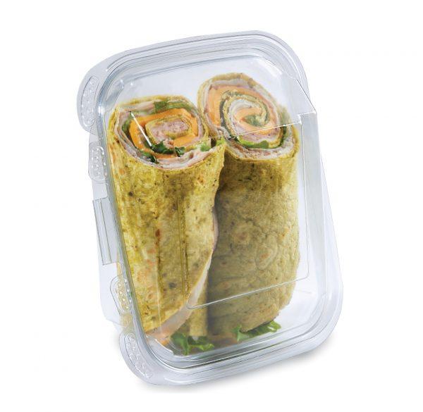 Crystal Seal Angled Wrap Container - Case of 200