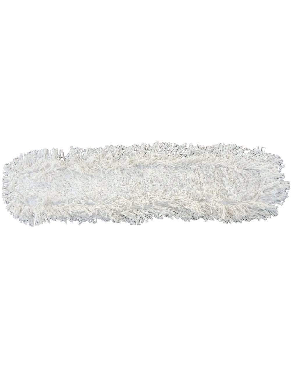 ACS M9136 -  White Dust Mop 5" x 36", Cotton Blend, Yarn