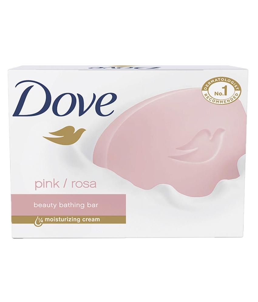 Dove - Beauty Cream Bar Soap, Pink / Rosa, 135g - Case of 48