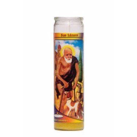 Candle 7-Day Candle St. Lazarus Yellow  - Case of 12