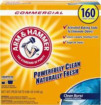 Arm & Hammer - 9.86 lb. Clean Burst HE Powder Laundry Detergent - Case of 3