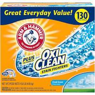 Arm & Hammer - 10 lb. Fresh Scent Powder Laundry Detergent Plus OxiClean - Case of 3
