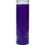 Candle 7-Day Plain Purple - Case of 12