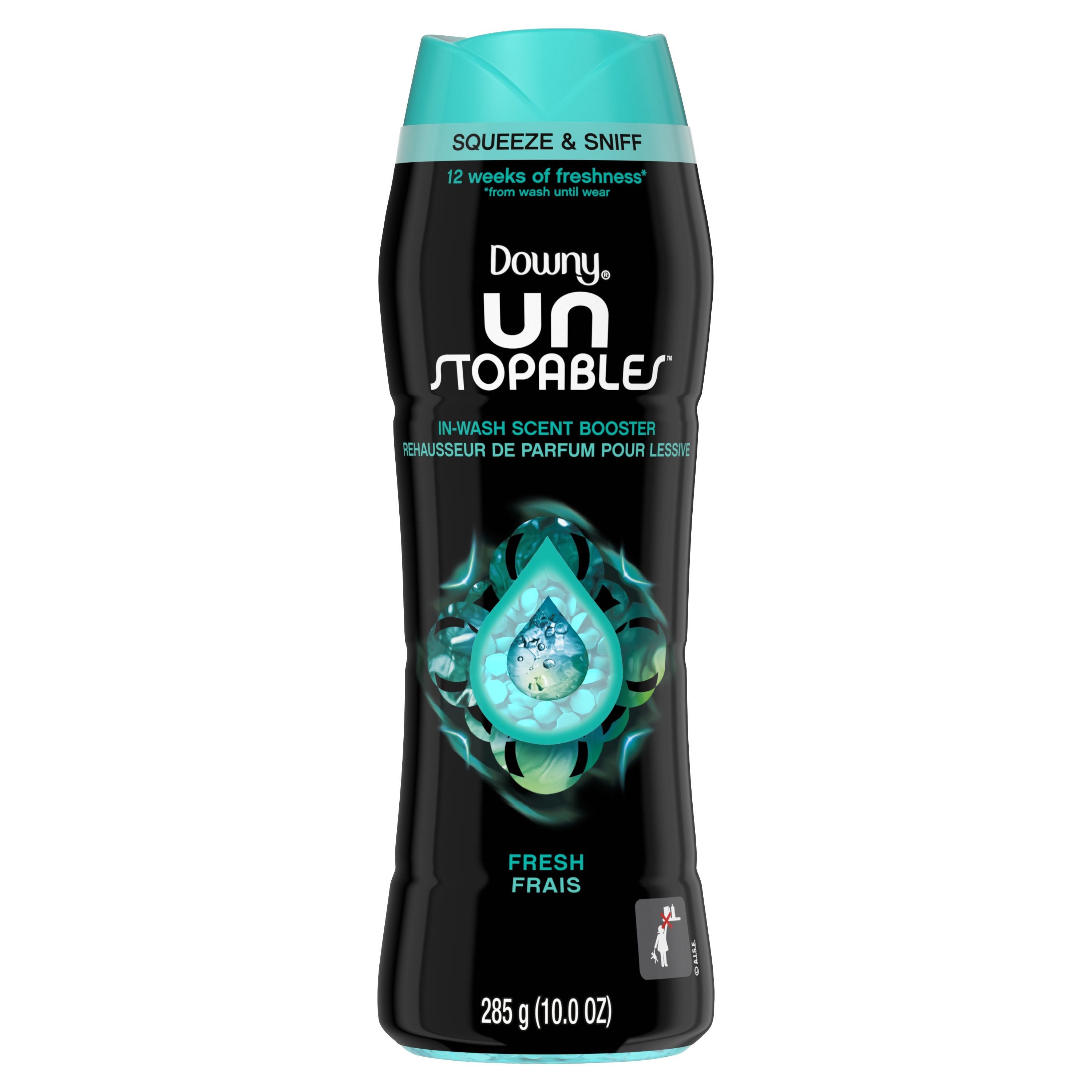 Downy - Unstopables Laundry Scent Booster Beads for Washer 10oz, FRESH - Case of 4