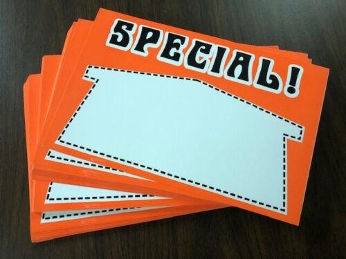 Orange Special Sign 11" x 14" - Pack of 100