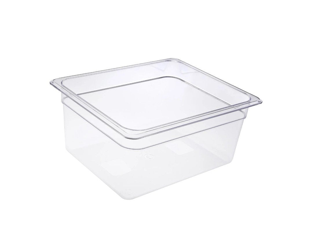 CAC China PCFP-H6 - Polycarbonate Food Pan Half-Size 6" Depth