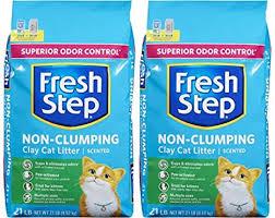 Fresh Step - Non-Clumping Scented Premium Cat Litter, 14 lbs - Case of 2