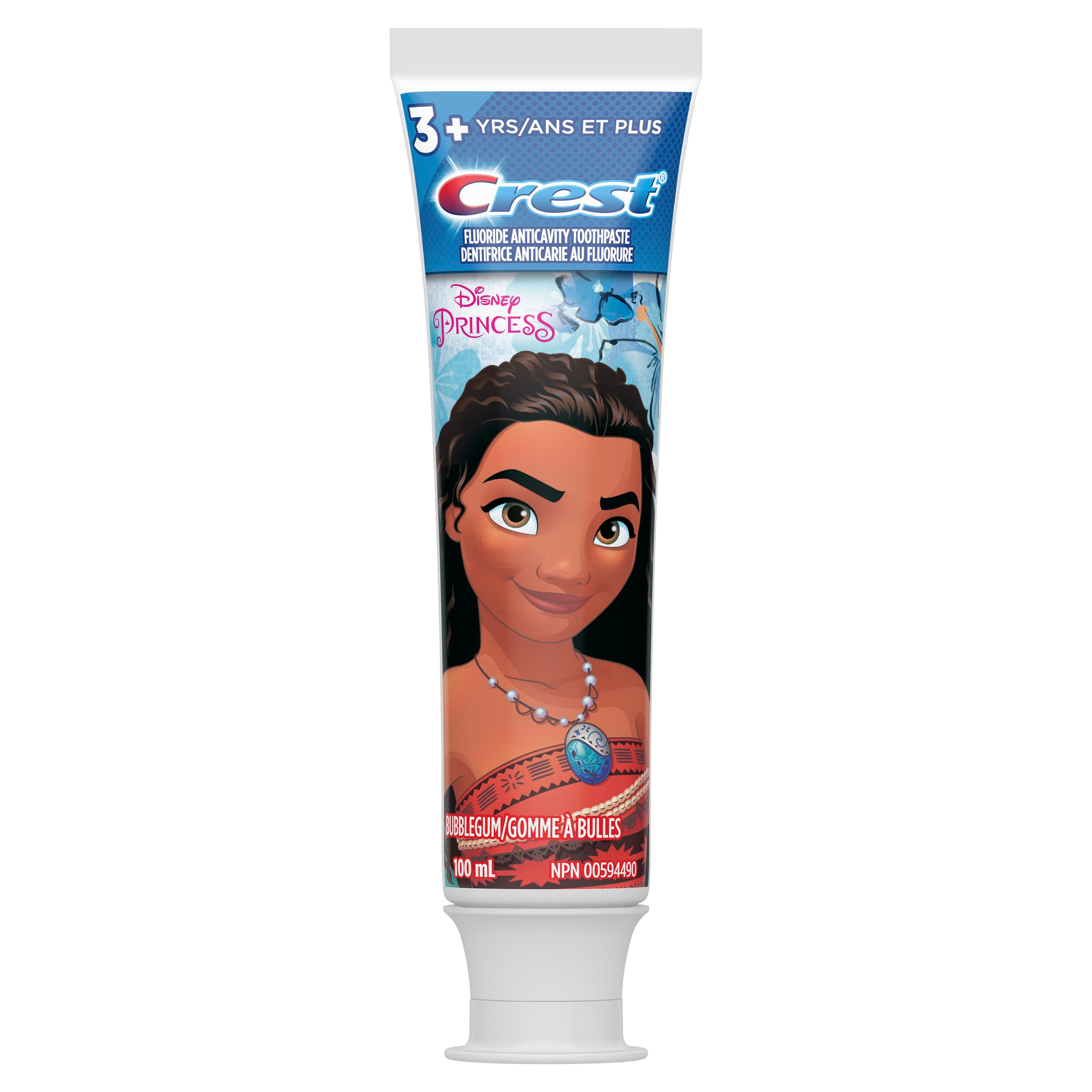 Crest - Kid's Cavity Protection Toothpaste Featuring Disney Princess ...