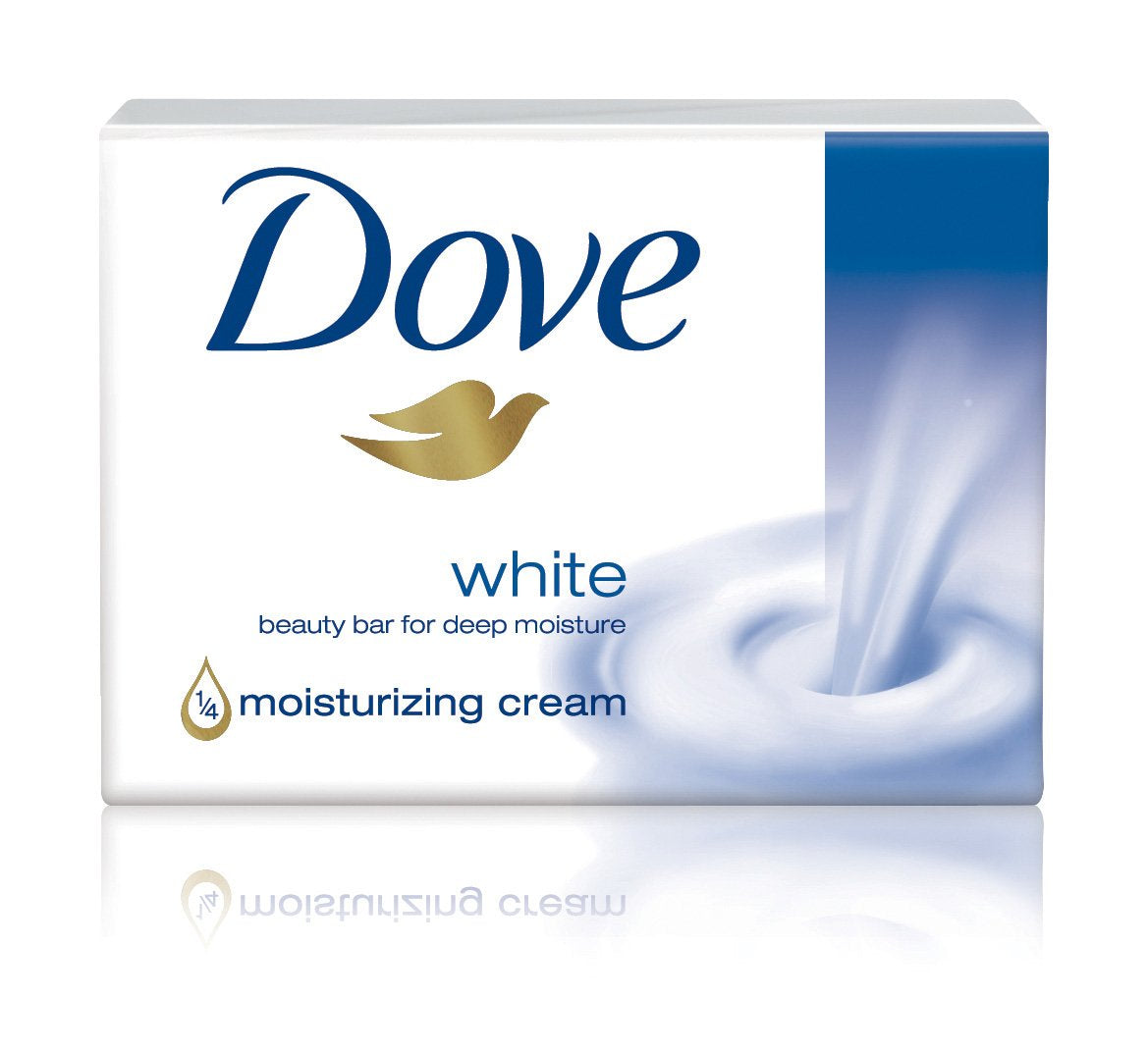 Dove - Beauty Cream Bar Soap, White, 135g - Case of 48