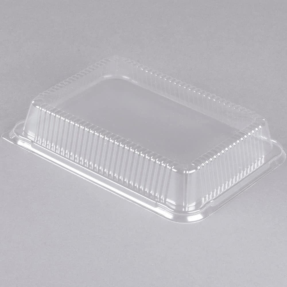 Dome Lid for 1/2-Size Sheet Foil Cake Pan - Case of 100