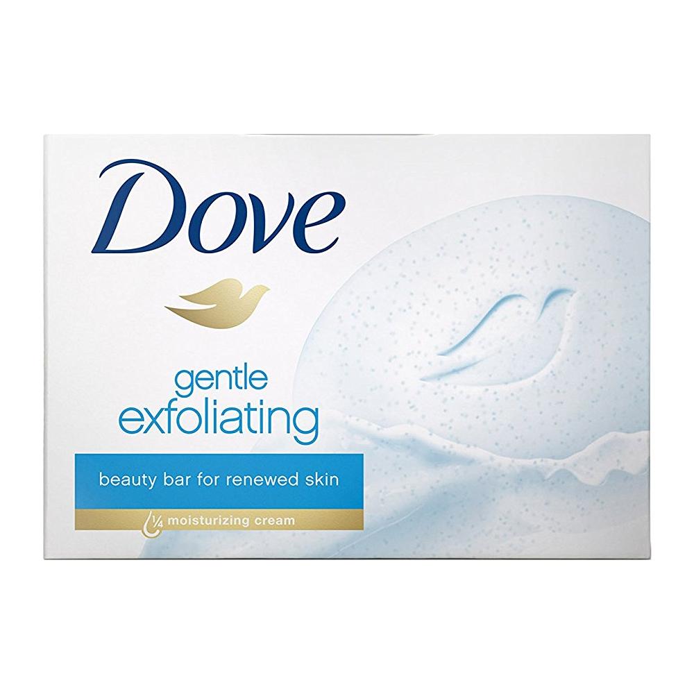 Dove - Beauty Cream Bar Soap, Gentle Exfoliating, 135g - Case of 48