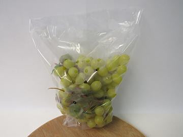 Fantapak - Flat Top Grape Poly Bag Clear, 12" Length x 13.5" Depth - Case of 1000