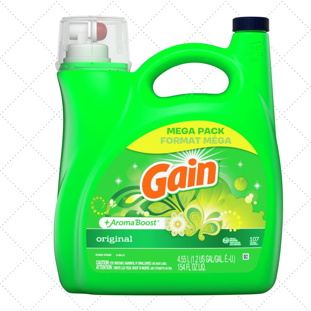 Gain - Liquid Laundry Detergent 154oz, Original - Case of 4