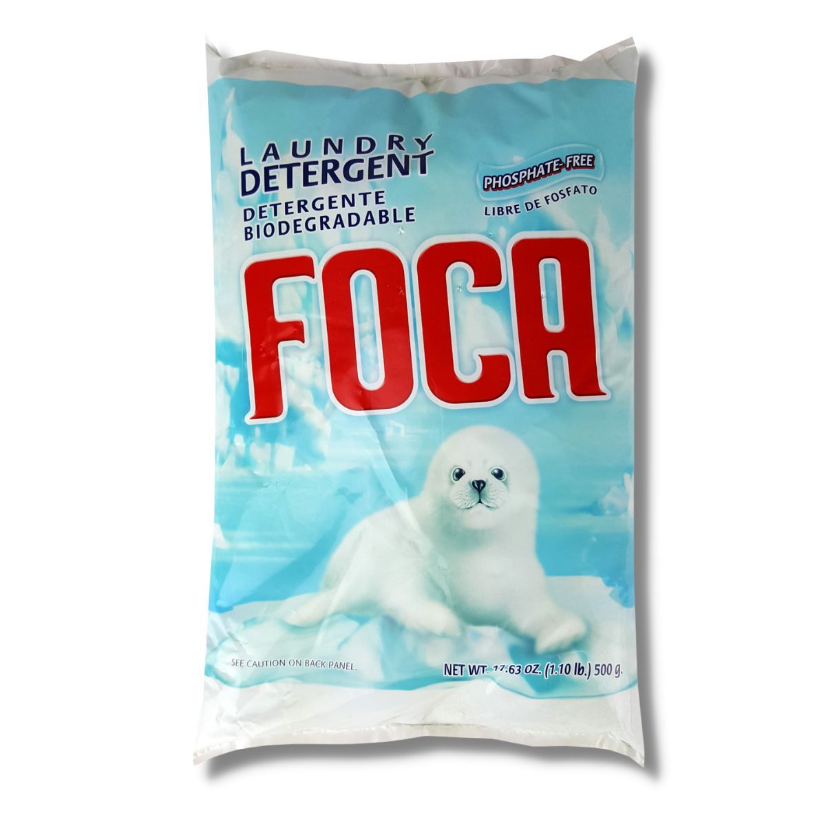 Foca - Powder Laundry Detergent, 500g - Case of 36