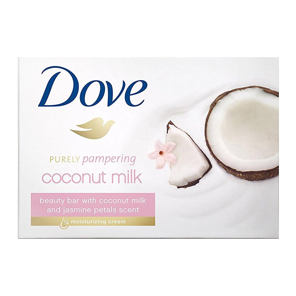 Dove - Beauty Cream Bar Soap, Coconut Milk & Jasmine Petals, 135g - Case of 48