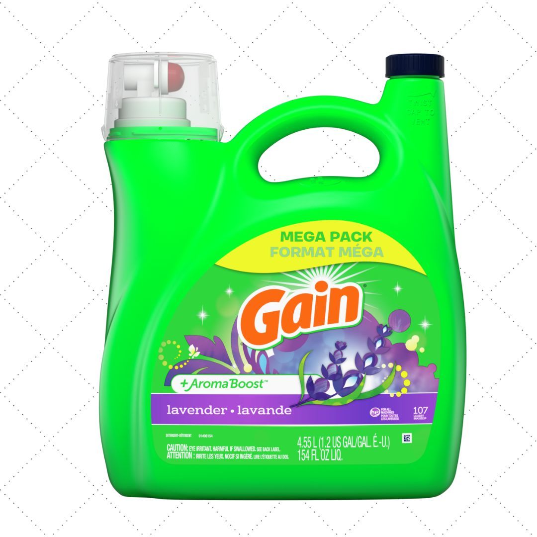 Gain - Liquid Laundry Detergent 154oz, Lavender - Case of 4