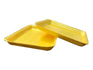 NPX ONE - (#8HL) Yellow Foam Meat Tray 10" x 8" x 1.1" - Case of 400