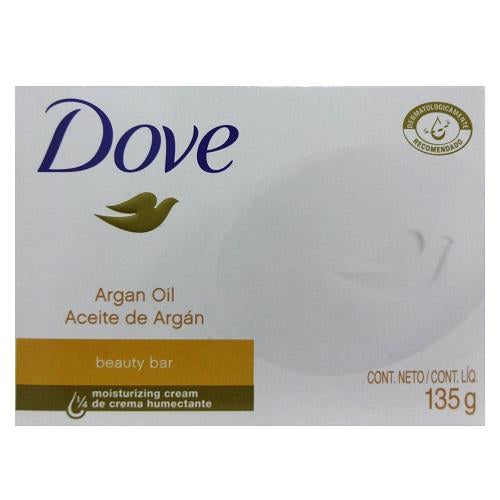 Dove - Beauty Cream Bar Soap, Argan Oil, 135g - Case of 48