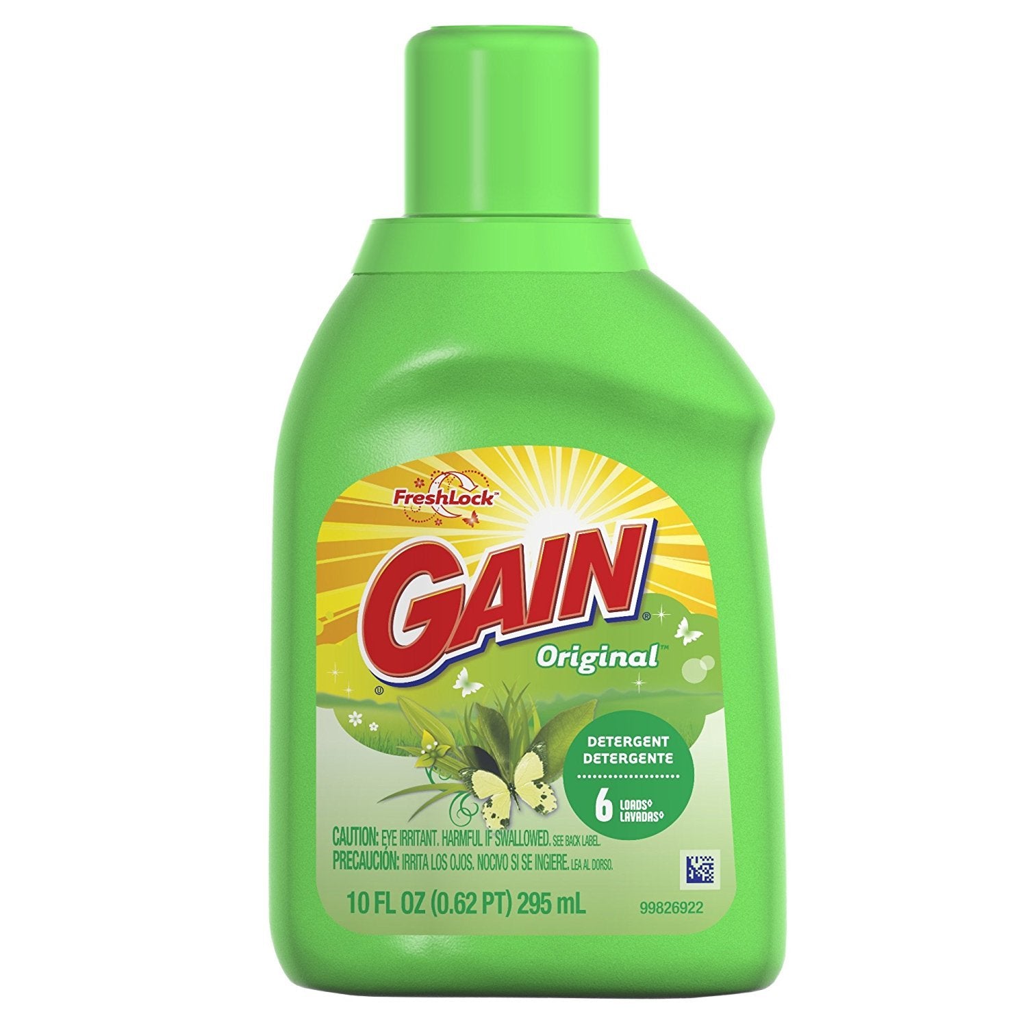 Gain - Liquid Laundry Detergent 10oz, Original - Case of 12