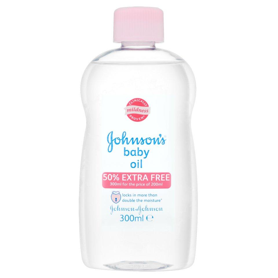 Johnson's Baby Oil Regular 300mL - Case of 12