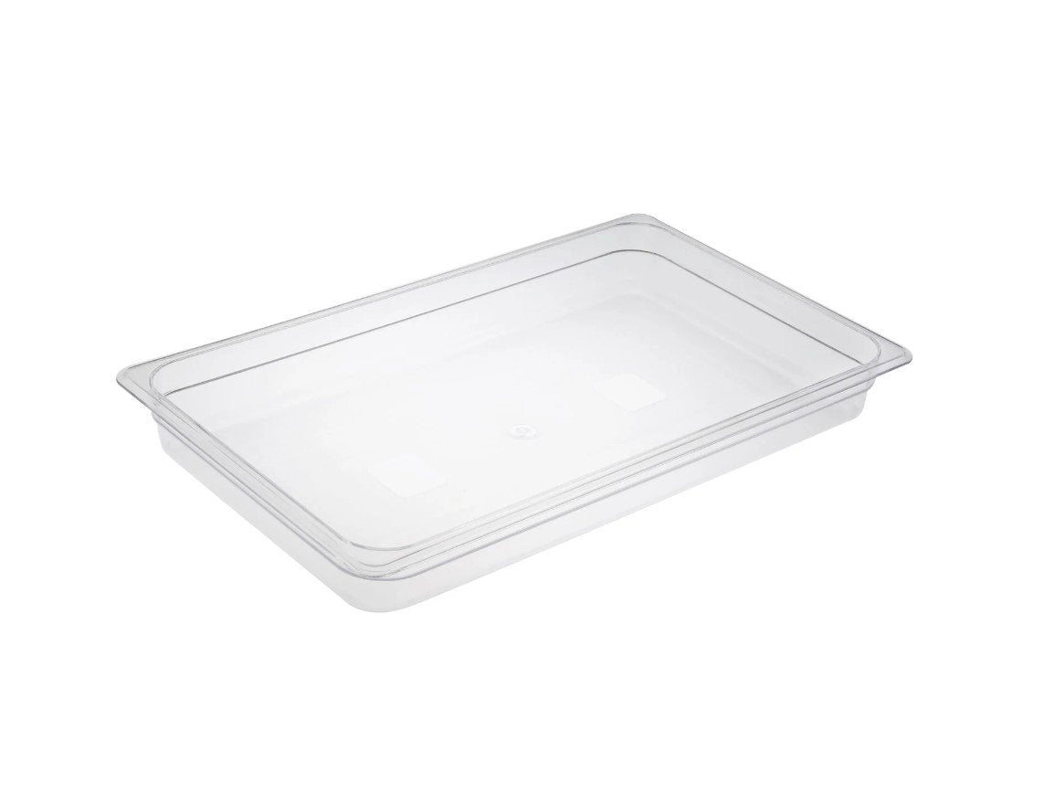 CAC China PCFP-F2 - Polycarbonate Food Pan Full-Size 2-1/2" Depth