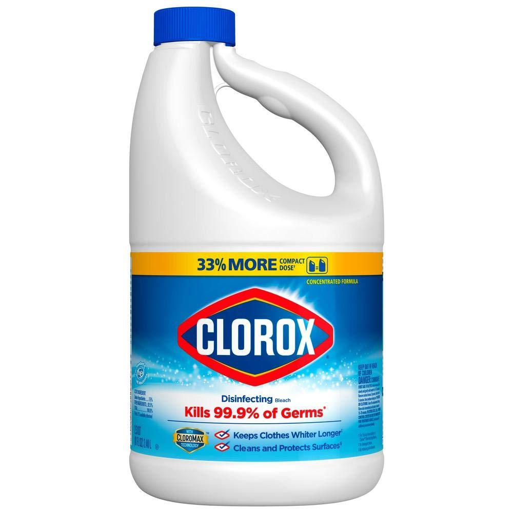 Clorox - Bleach Concentrated Regular 81oz - Case of 6