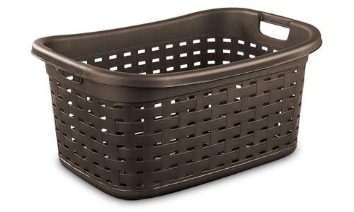 Sterilite 1275 - Weave Laundry Basket, Cement - Case of 6
