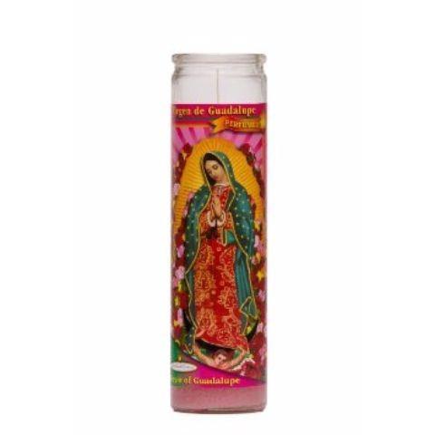 Candle 7-Day Guadalupe White - Case of 12