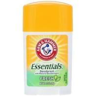 Arm & Hammer - Essentials Deodorant with Natural Deodorizers, Fresh Scent, 1oz - Case of 12