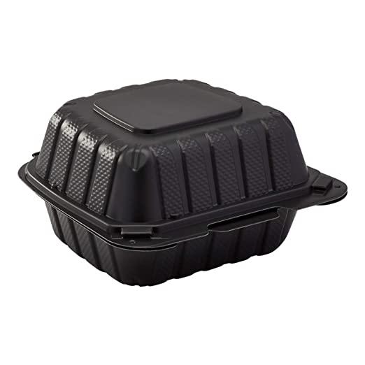 Hyplast - Plastic 1-Compartment Hinged Container 6
