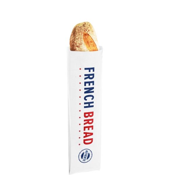 AJM - White French Bread Bag - Case of 1000