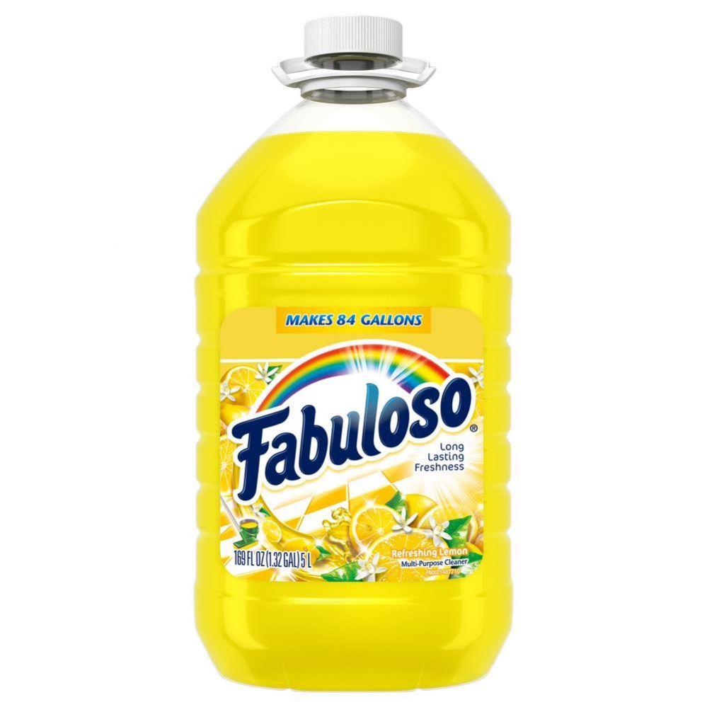 Fabuloso - Multi-Purpose Cleaner, Lemon Scent, 169 Fluid Ounce - Case of 3