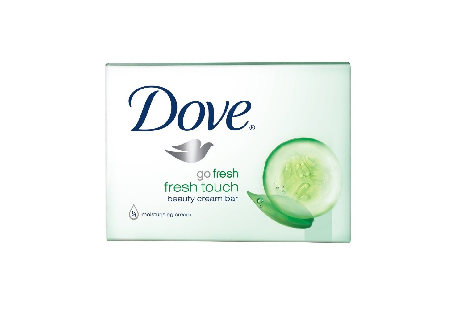 Dove - Beauty Cream Bar Soap, Fresh Touch, 135g - Case of 48