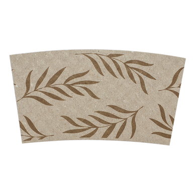 World Centric manufacturer product view of SL-PA-ME recycled paper sleeve for 8 oz hot cups