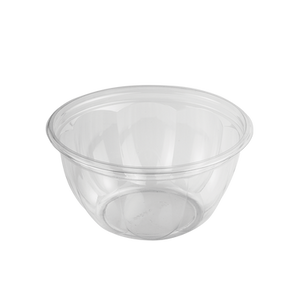 World Centric 16-ounce clear PLA salad bowl, manufacturer product view