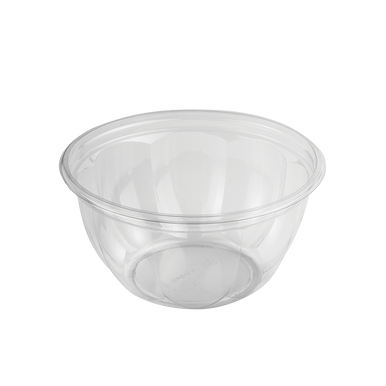 World Centric 16-ounce clear PLA salad bowl, manufacturer product view