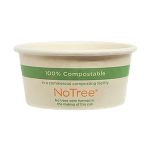 World Centric 2-ounce NoTree paper portion cup, empty product view