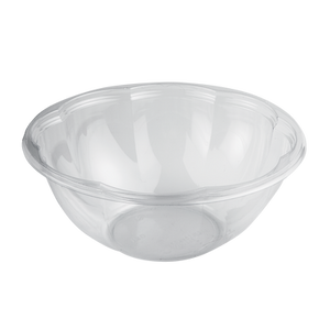 World Centric 24-ounce clear PLA salad bowl, manufacturer product view
