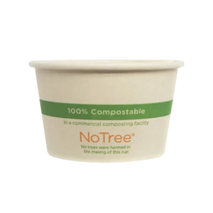 World Centric 4-ounce NoTree paper portion cup, manufacturer product view
