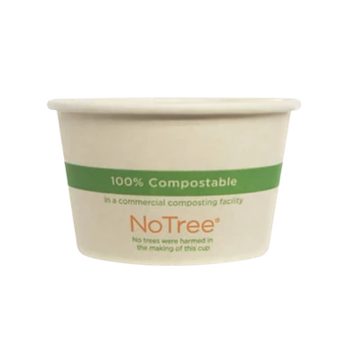 World Centric 4-ounce NoTree paper portion cup, manufacturer product view