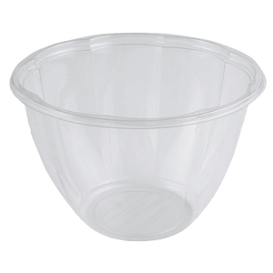 World Centric 48-ounce clear PLA salad bowl, manufacturer product view