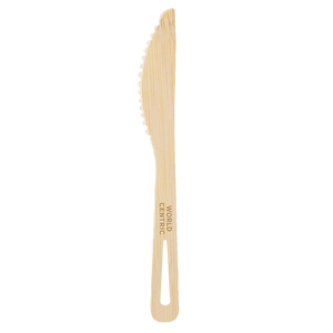 World Centric 6.7-inch FSC-certified bamboo knife, empty product view