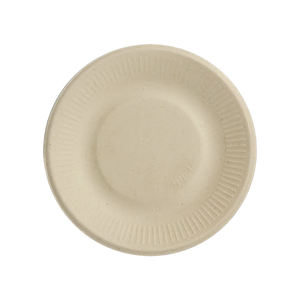 World Centric 6-inch ripple-edge plant-fiber plate, manufacturer product view