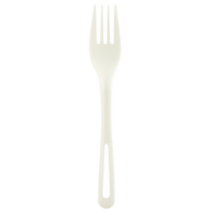 World Centric FO-PS-6L ribbed TPLA fork, full front view