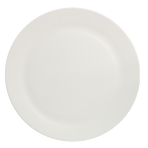 World Centric ZeroWare 10-inch matte white reusable plate, manufacturer product view